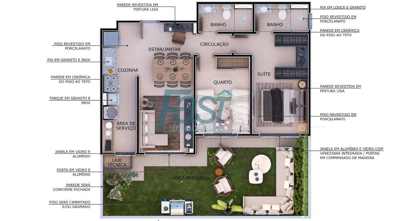 Apartamento à venda com 2 quartos, 50m² - Foto 13