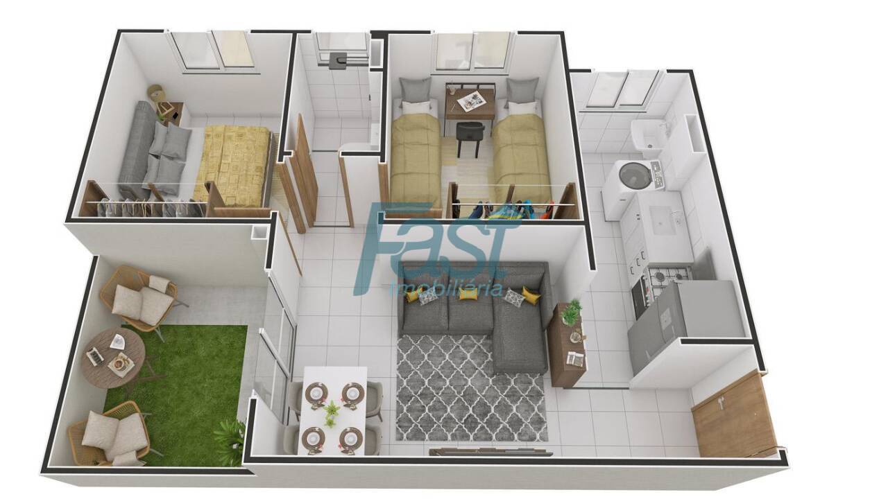 Apartamento à venda com 2 quartos, 42m² - Foto 9