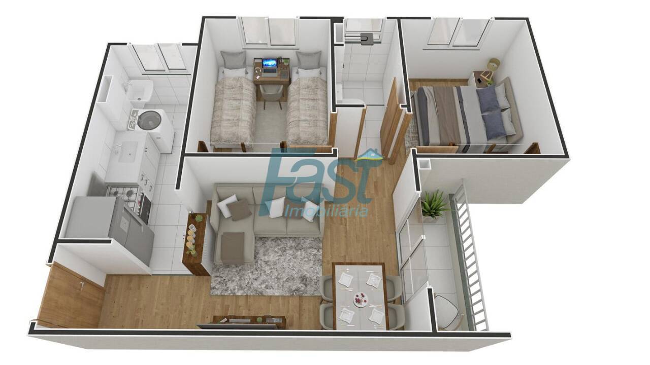 Apartamento à venda com 2 quartos, 42m² - Foto 10