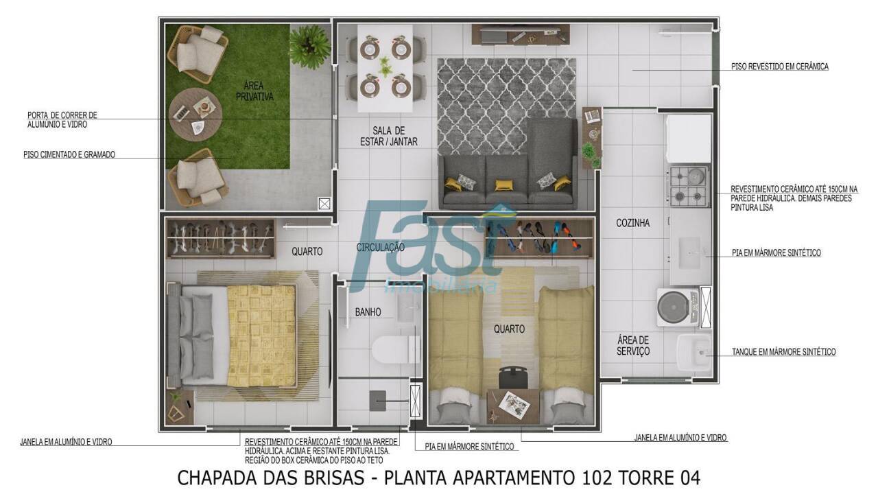 Apartamento à venda com 2 quartos, 42m² - Foto 12