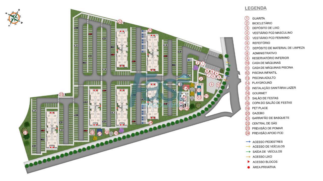 Apartamento à venda com 2 quartos, 39m² - Foto 7