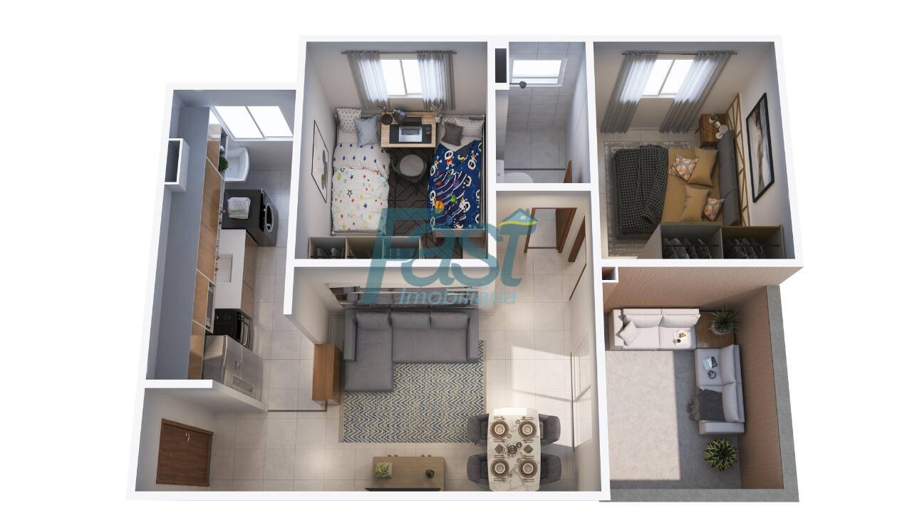 Apartamento à venda com 2 quartos, 39m² - Foto 16