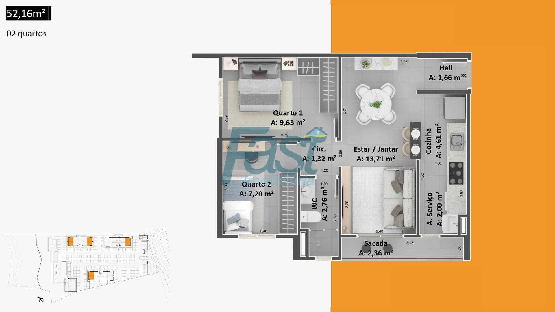 Apartamento à venda com 3 quartos, 65m² - Foto 26